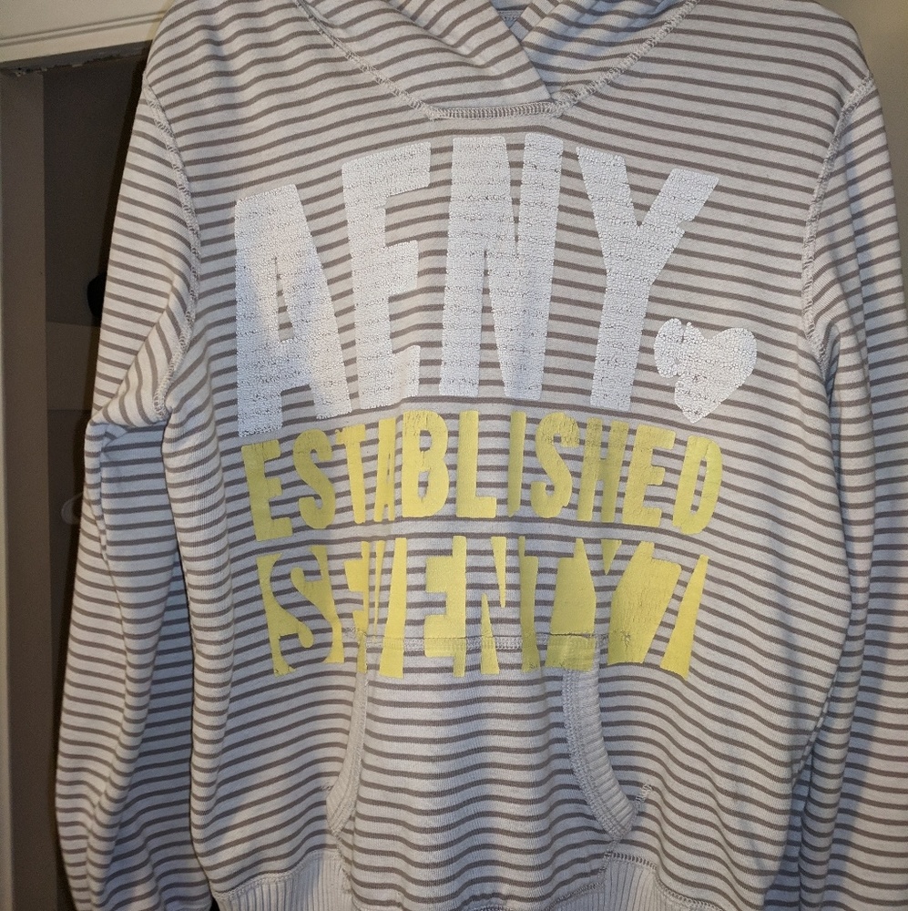 Striped hoodie